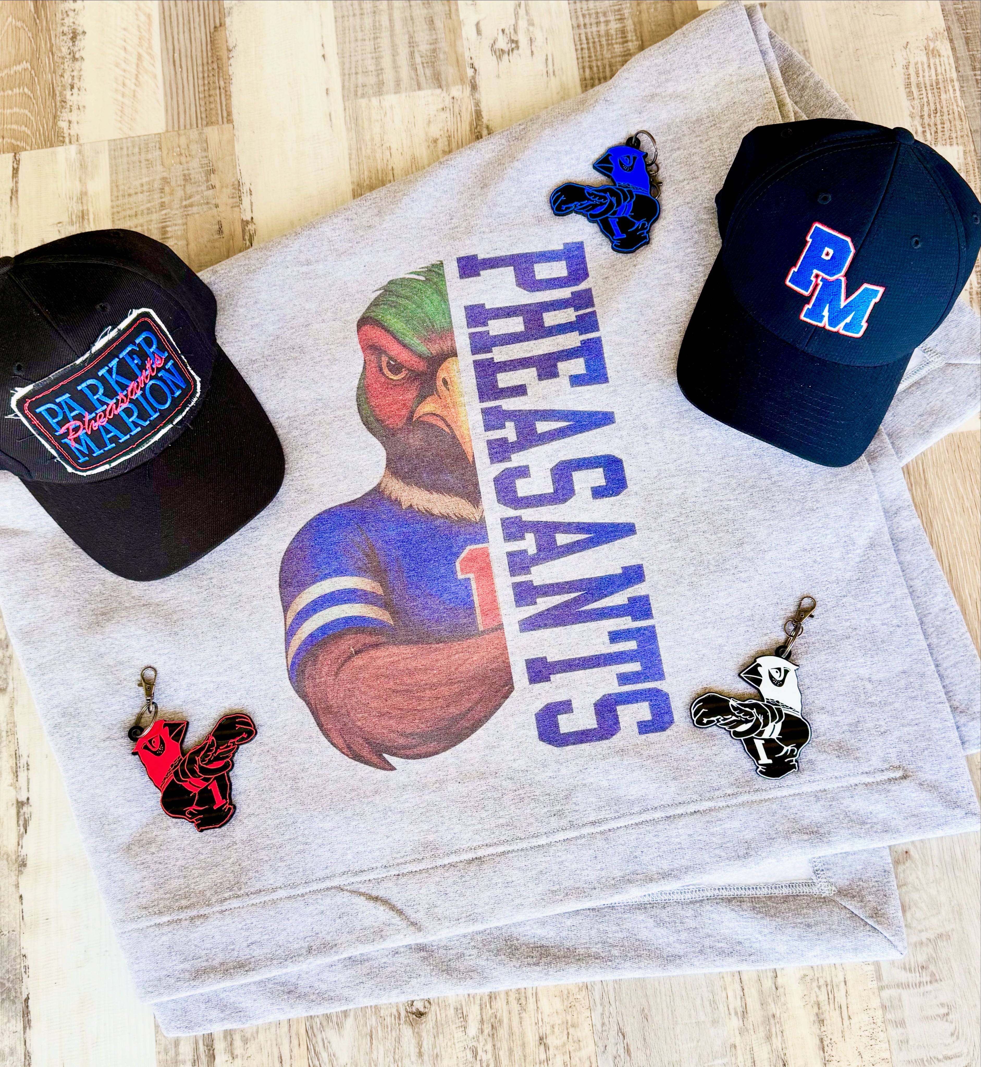 Pheasant Sweatshirt Blanket