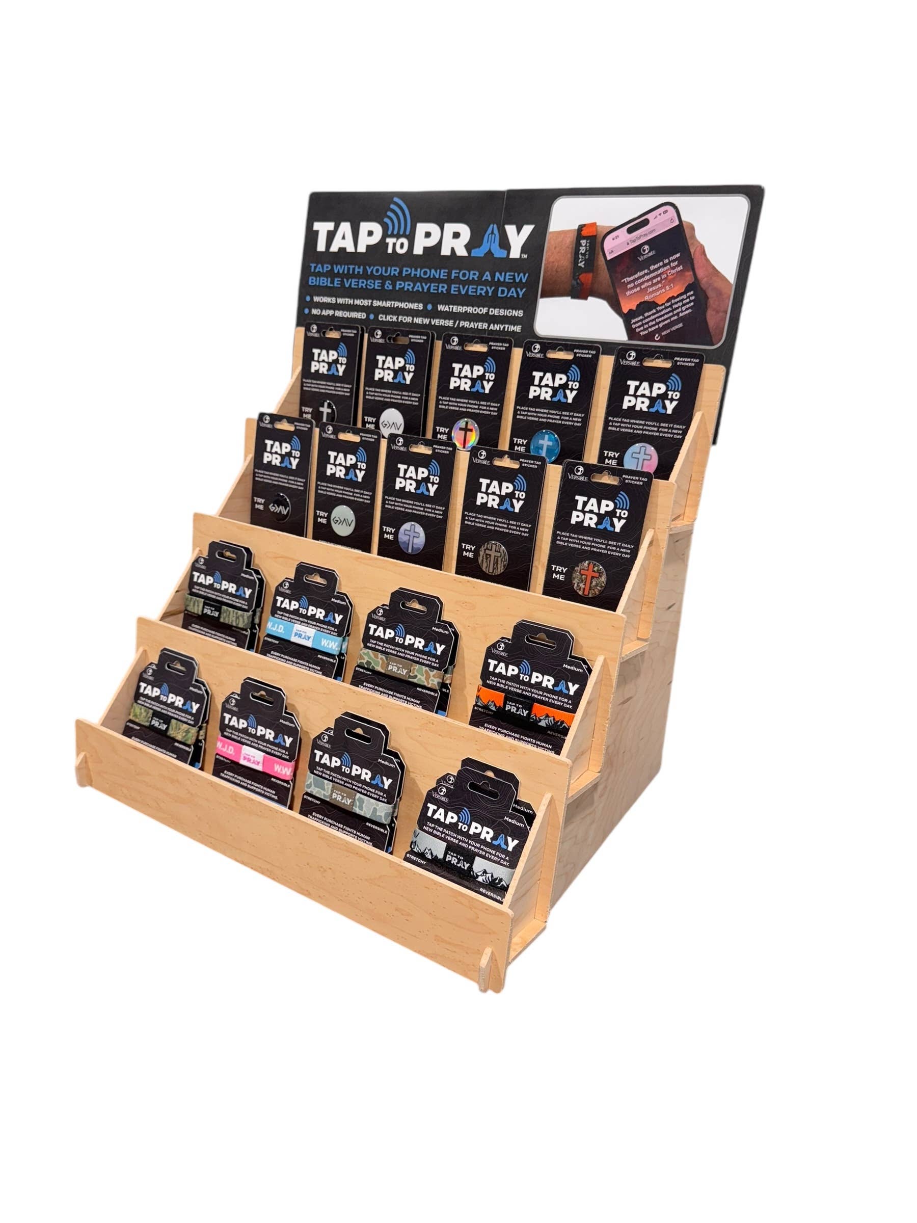 Tap To Pray™ Wristbands - Mountains & Forests