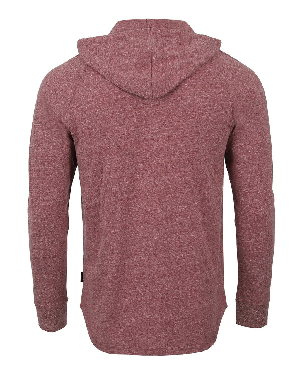 Men's Long Sleeve Color Block Pullover Raglan Henley Hoodie