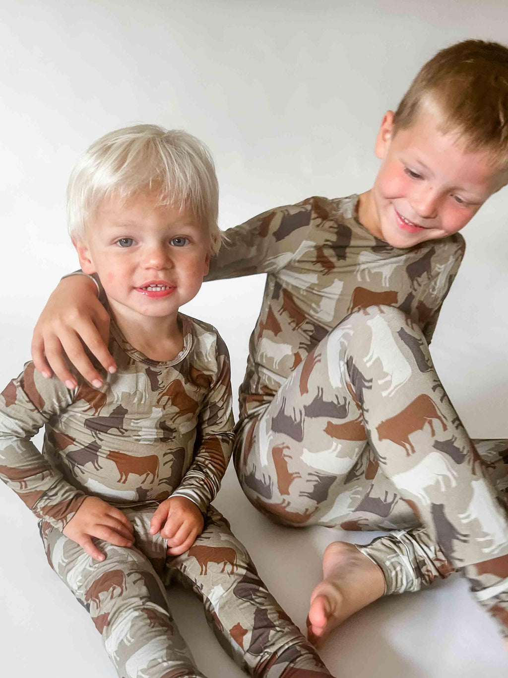 Cow Camo™ Toddler/Youth Bamboo Pajama Set