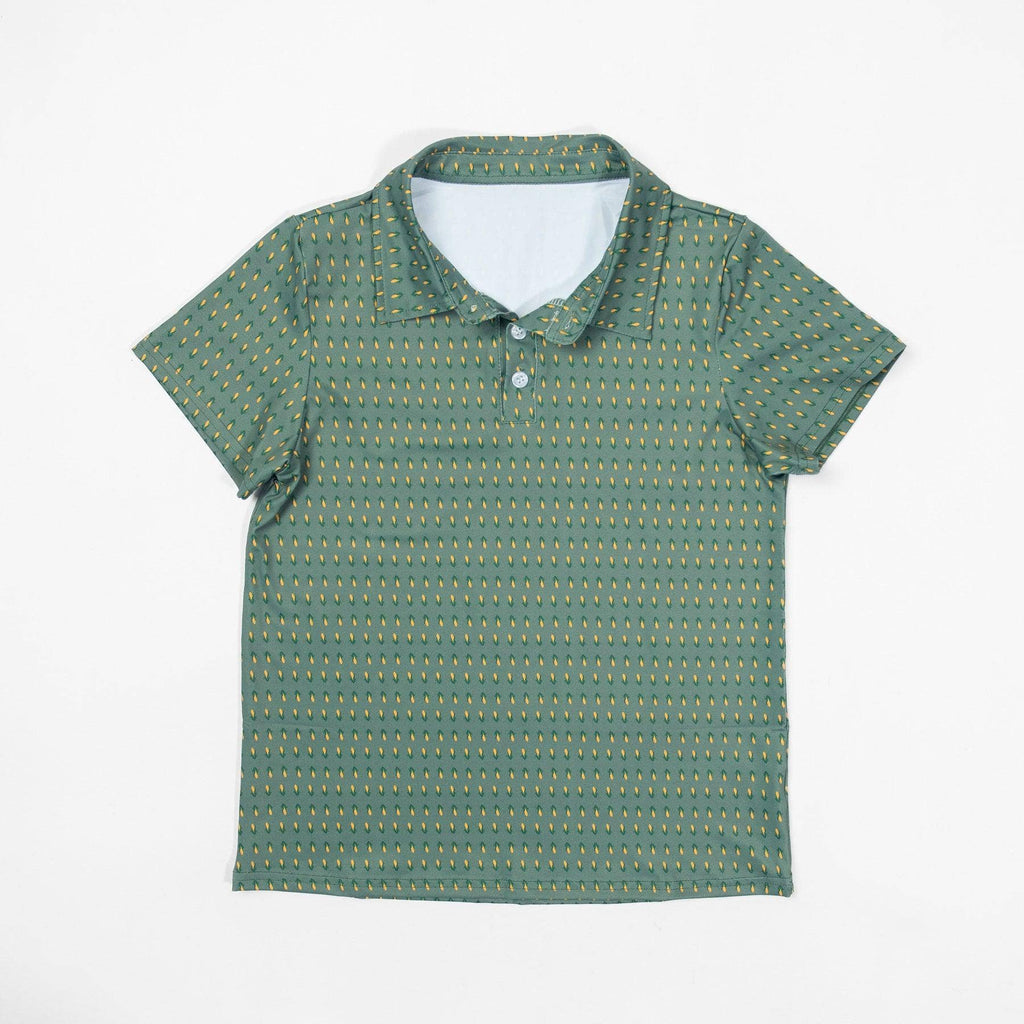 Retro Corn Baby/Youth Performance Polo