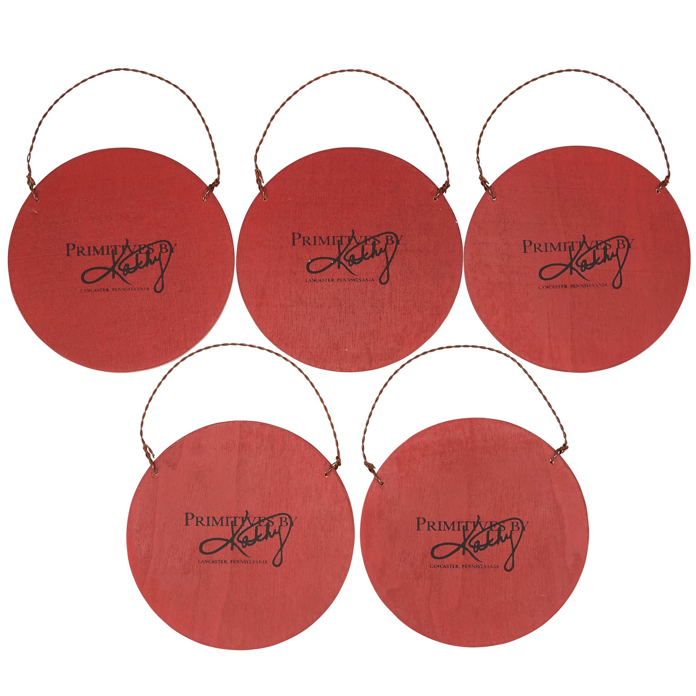 Winter Animal Ornament Set