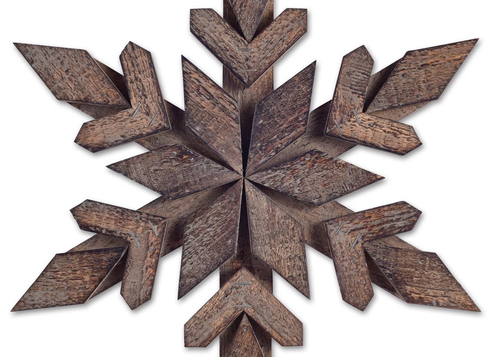Brown Snowflake 14"