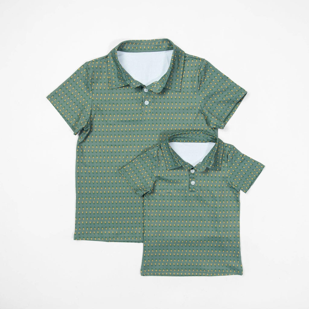 Retro Corn Baby/Youth Performance Polo