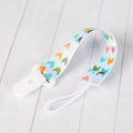 Colorful Chickens Paci Clip
