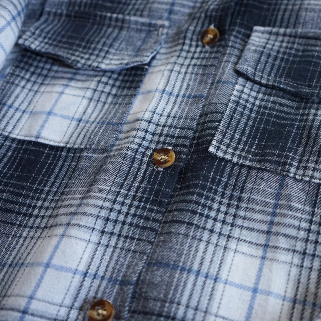 Lightweight Navy Flannel - Infant
