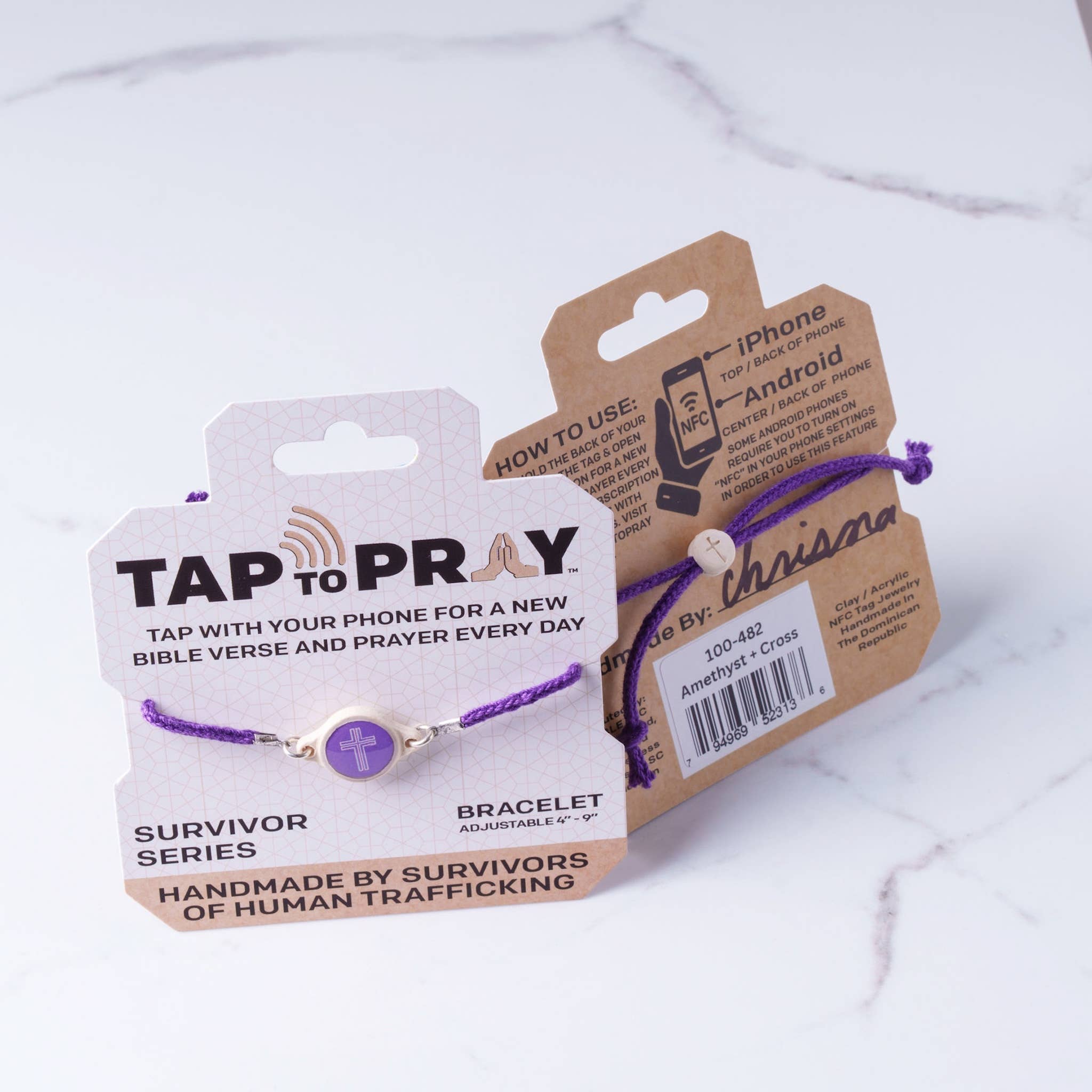 Tap To Pray™ - Survivor Series Handmade Bracelets