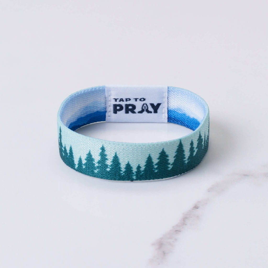 Tap To Pray™ Wristbands - Mountains & Forests