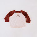 Raglan Baseball Tee Rust - Child