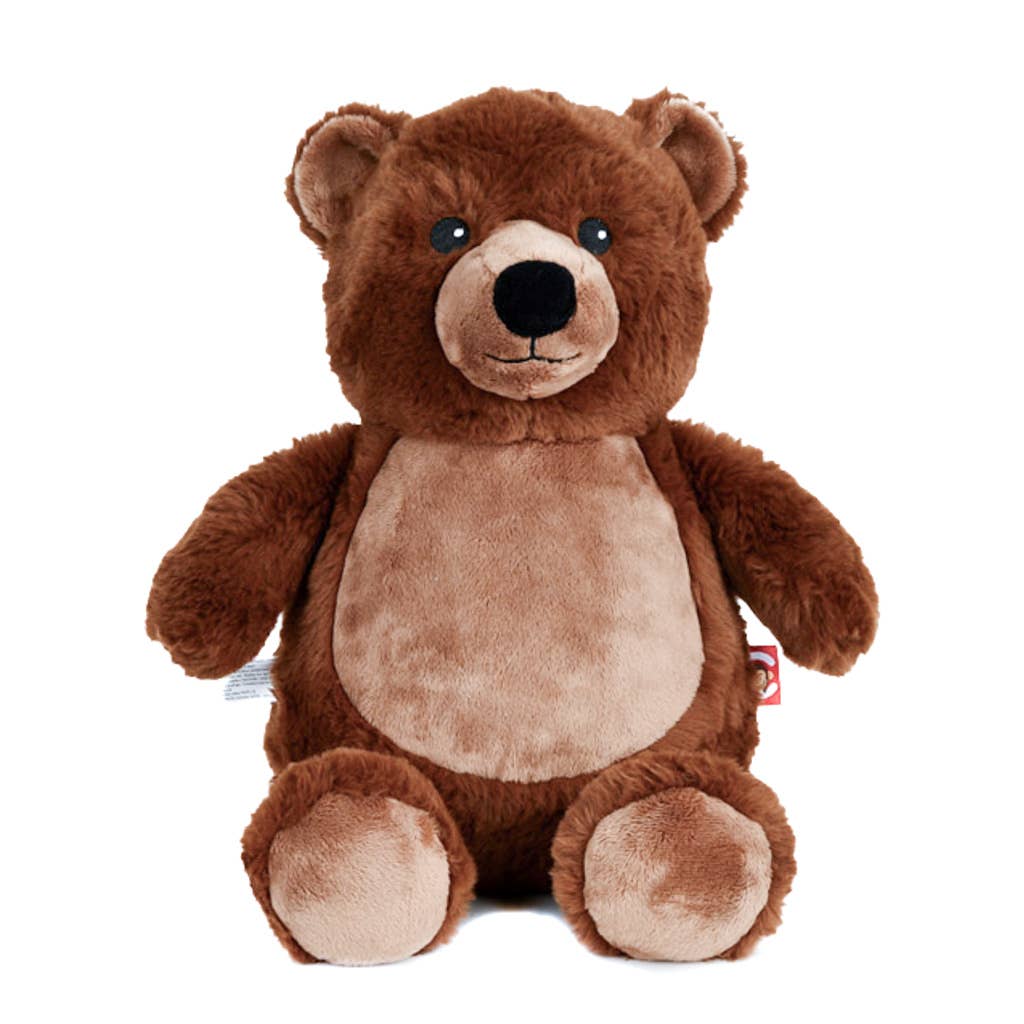 Grizzly Bear with removable stuffing pod