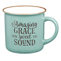 Mug Camp Green/White Amazing Grace