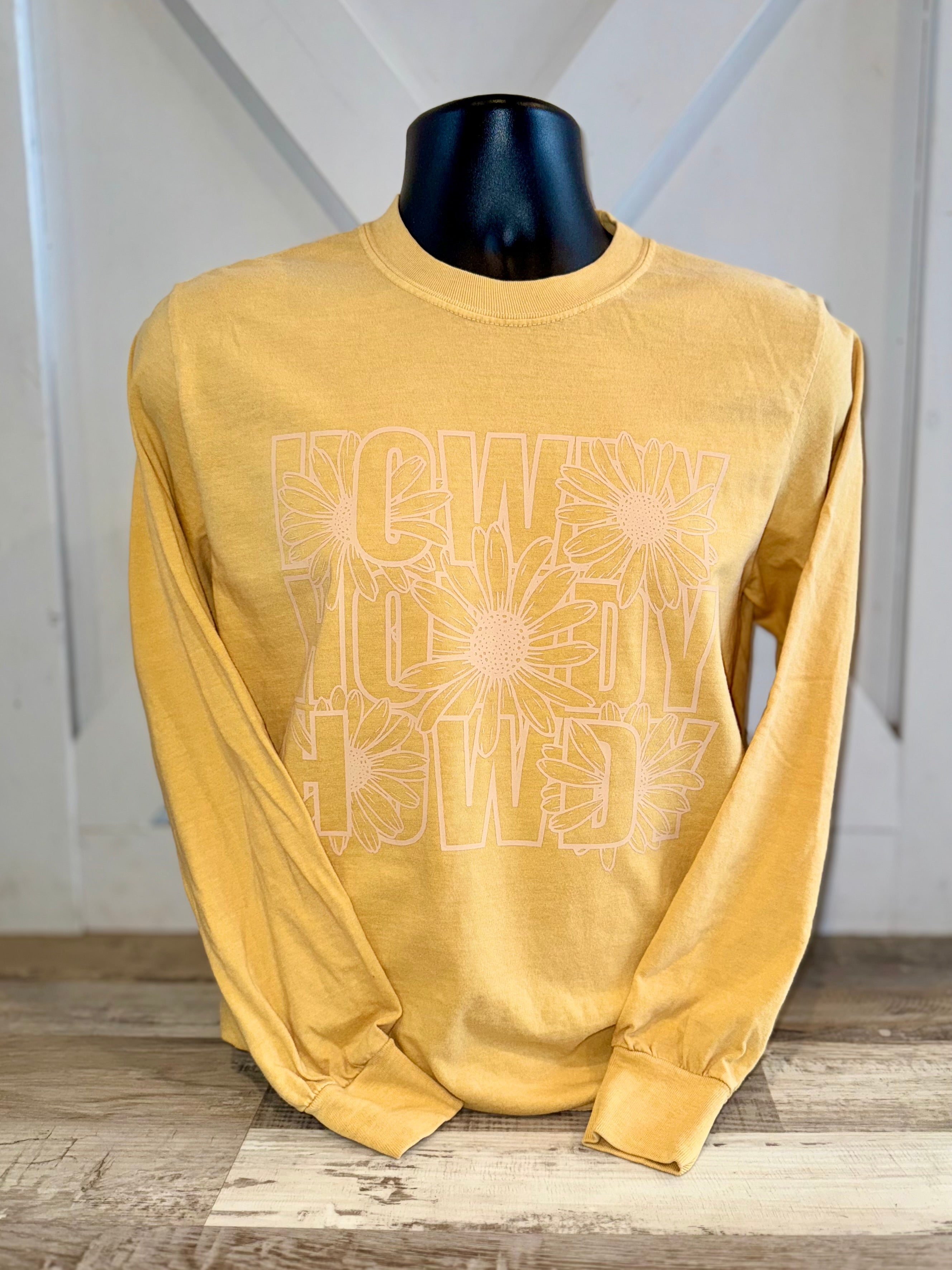 Howdy - Comfort Colors T-Shirt LS