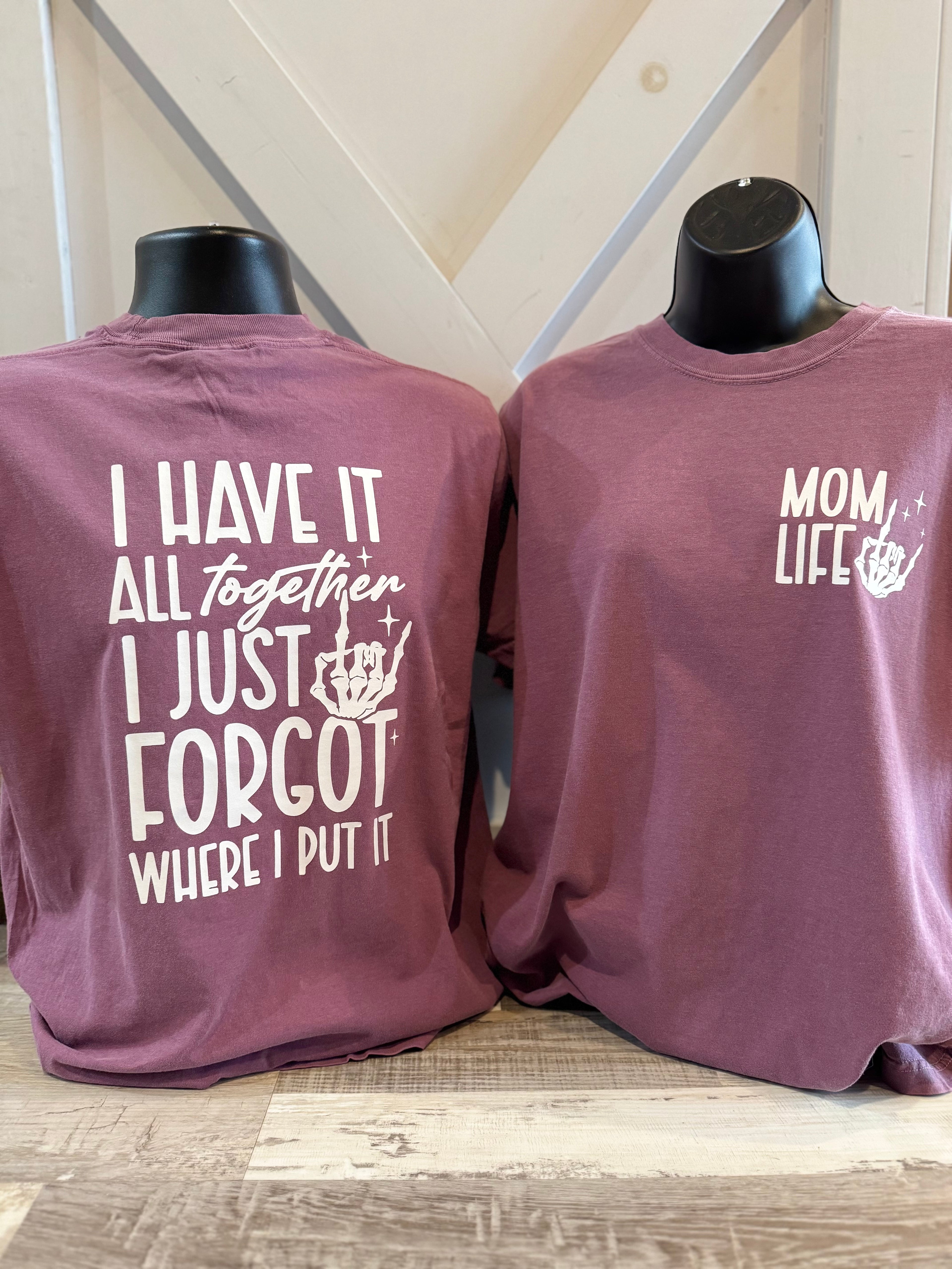 Mom Life - Comfort Colors T-Shirt