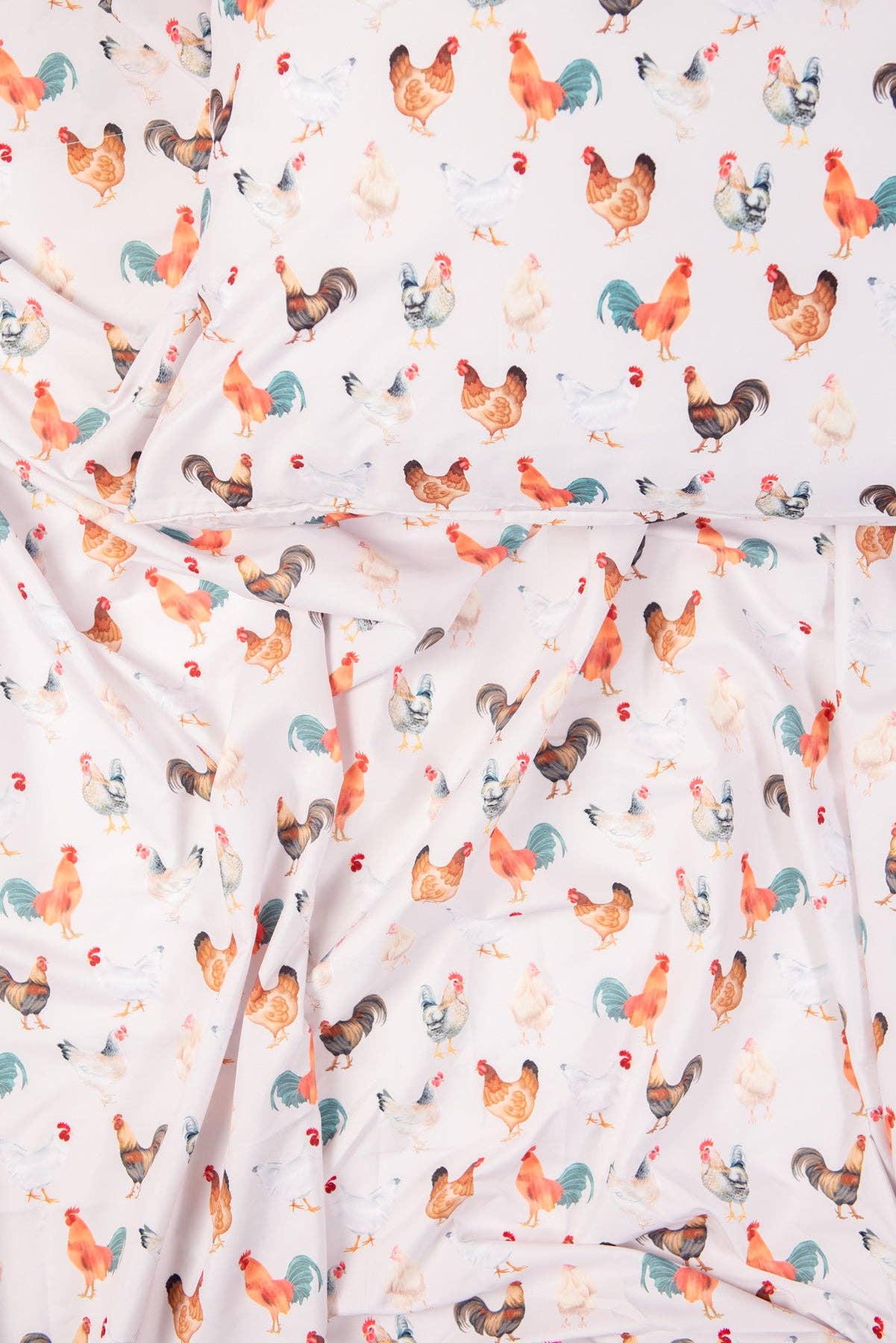 Chicken Twin Bed Sheet Set