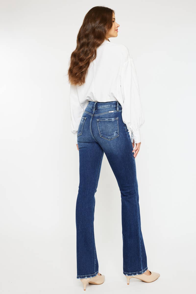 OPEN PACK HIGH RISE BOOTCUT JEANS Kan Can USA