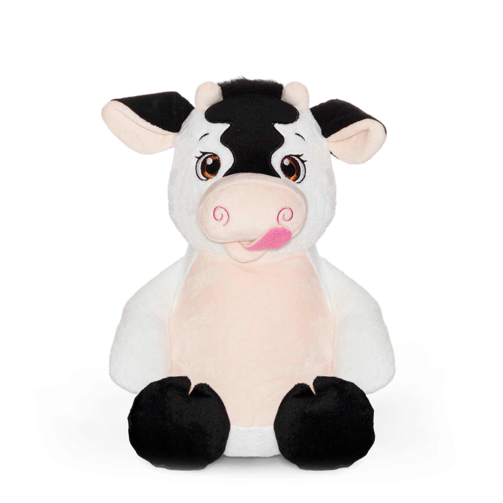 Signature Cow with removable stuffing pod