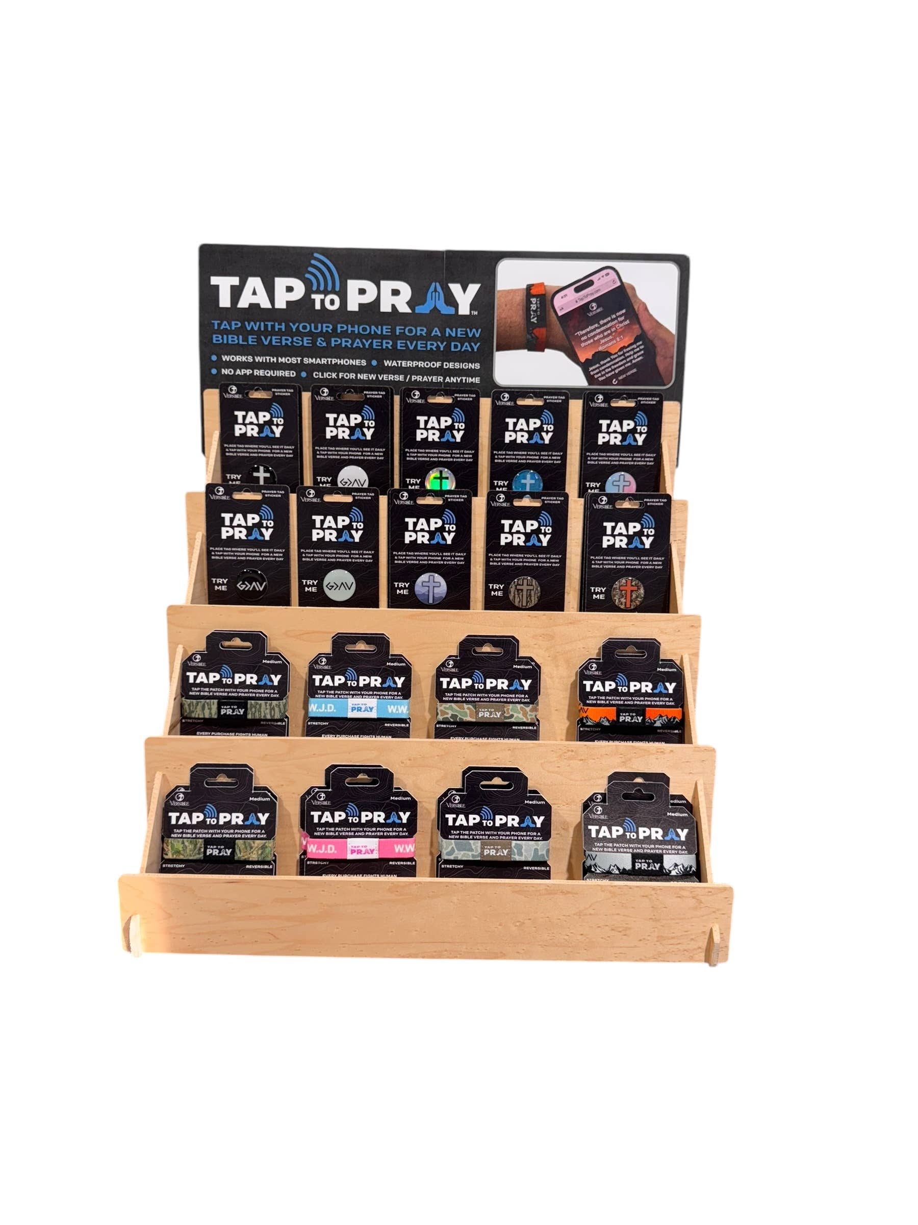 Tap To Pray™ Wristbands - God Is Greater